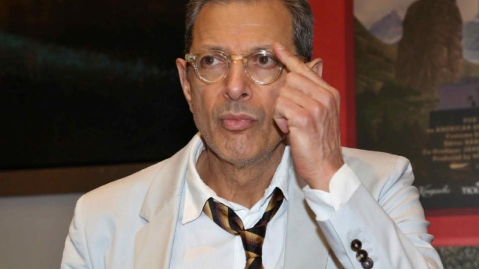 Herec Jeff Goldblum je v Praze